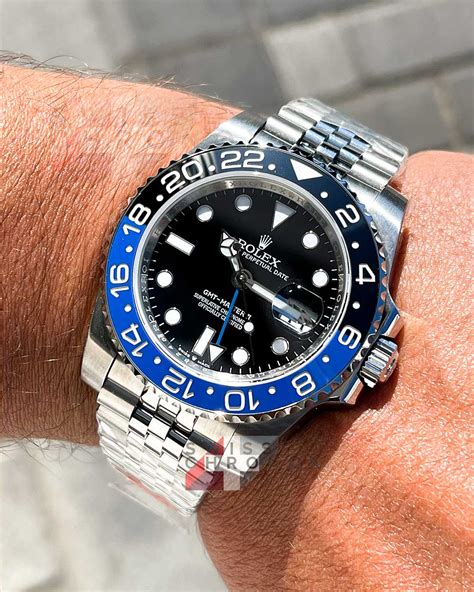 rolex modello batman|rolex gmt master 2 batman.